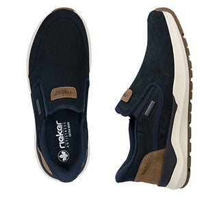 Rieker Men's Real Leather Wide Shoes | 06052 - Image 9