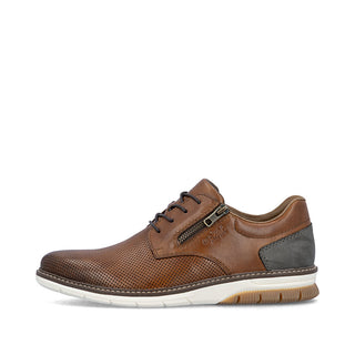 Rieker Men's Real Leather Shoes | 14412 - Image 16