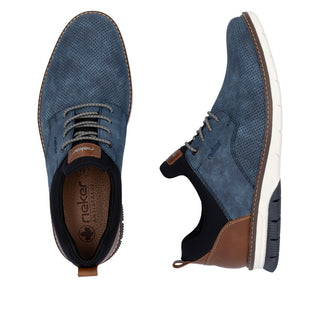 Rieker Men's Real Leather Shoes | 14450 - Image 20