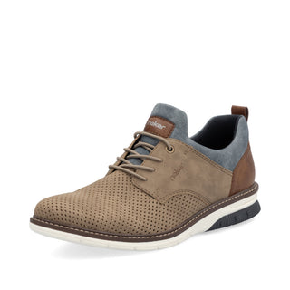 Rieker Men's Real Leather Shoes | 14450 - Image 56