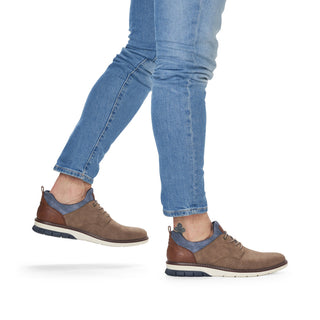 Rieker Men's Real Leather Shoes | 14450 - Image 65
