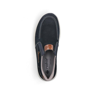 Rieker Men's Real Leather Wide Shoes | 16968 - Image 4