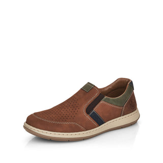 Rieker Men's Real Leather Wide Shoes | 17371 - Image 1