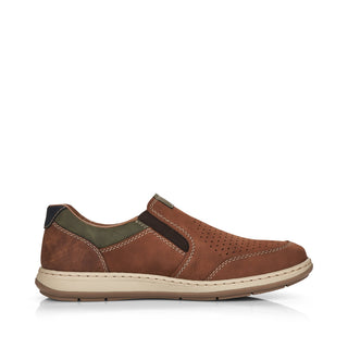 Rieker Men's Real Leather Wide Shoes | 17371 - Image 2