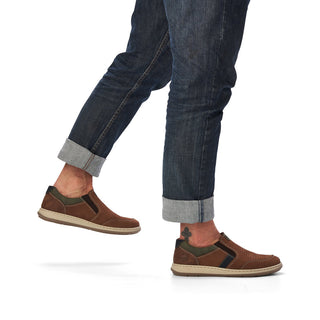 Rieker Men's Real Leather Wide Shoes | 17371 - Image 10