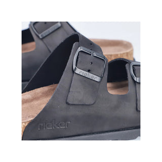 Rieker Men's Real Leather Wide Sandals | 21190 - Image 13
