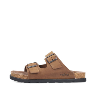Rieker Men's Real Leather Wide Sandals | 21190 - Image 19