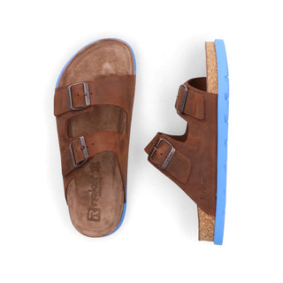 Rieker Men's Real Leather Wide Sandals | 21190 - Image 37