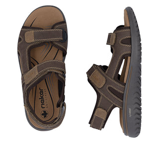 Rieker Men's Real Leather Sandals | 26450 - Image 31