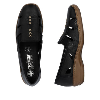 Rieker Women's Real Leather Shoes | 41385 - Image 9
