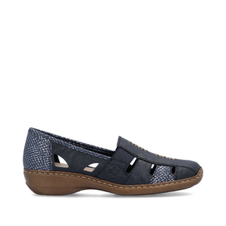 Rieker Women's Real Leather Shoes | 41385 - Image 22