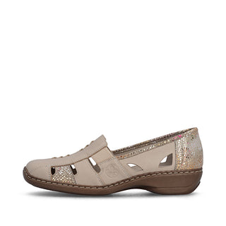 Rieker Women's Real Leather Shoes | 41385 - Image 27