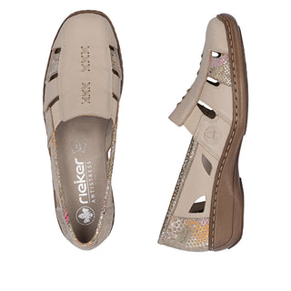 Rieker Women's Real Leather Shoes | 41385 - Image 31