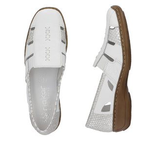 Rieker Women's Real Leather Shoes | 41385 - Image 42