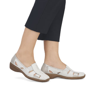 Rieker Women's Real Leather Shoes | 41385 - Image 43