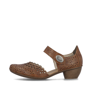 Rieker Women's Real Leather Shoes | 43753 - Image 12