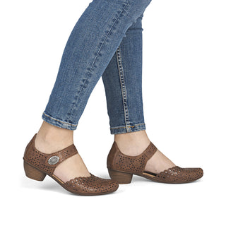 Rieker Women's Real Leather Shoes | 43753 - Image 17