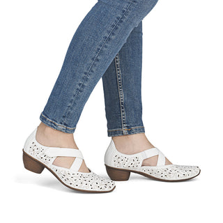 Rieker Women's Real Leather Shoes | 43773 - Image 21