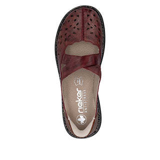 Rieker Women's Real Leather Shoes | 46352 - Image 4