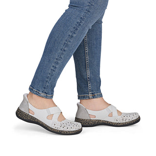 Rieker Women's Real Leather Shoes | 46352 - Image 32