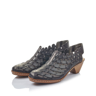 Rieker Women's Real Leather Shoes | 46778 - Image 6