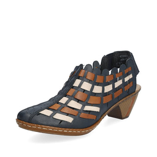 Rieker Women's Real Leather Shoes | 46778 - Image 8