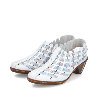 Rieker Women's Real Leather Shoes | 46778 - Image 26