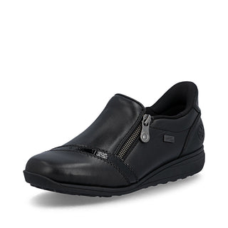 Rieker Women's Real Leather Wide Shoes | 47264 - Image 1
