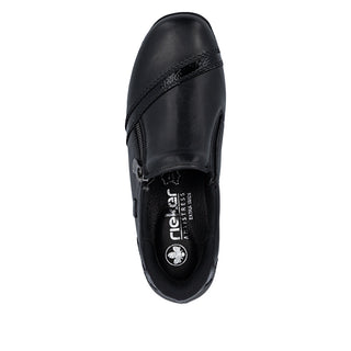 Rieker Women's Real Leather Wide Shoes | 47264 - Image 4