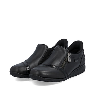 Rieker Women's Real Leather Wide Shoes | 47264 - Image 8