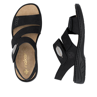Rieker Women's Real Leather Sandals | 64573 - Image 9