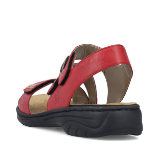 Rieker Women's Real Leather Sandals | 64573 - Image 14