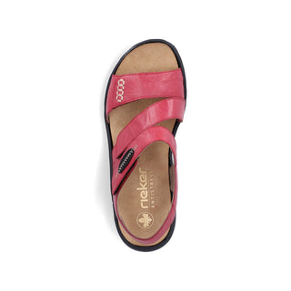Rieker Women's Real Leather Sandals | 64573 - Image 15