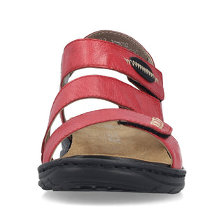 Rieker Women's Real Leather Sandals | 64573 - Image 17