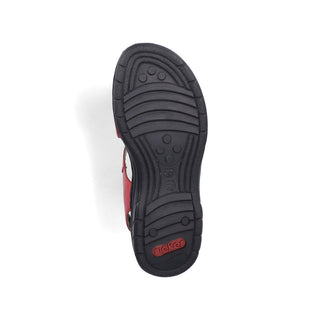 Rieker Women's Real Leather Sandals | 64573 - Image 18