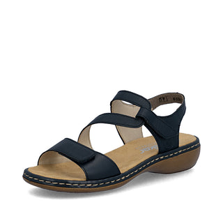 Rieker Women's Real Leather Sandals | 659C7 - Image 8