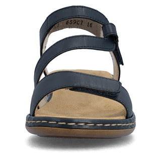 Rieker Women's Real Leather Sandals | 659C7 - Image 13