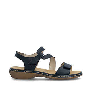 Rieker Women's Real Leather Sandals | 659C7 - Image 18