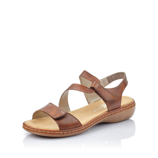 Rieker Women's Real Leather Sandals | 659C7 - Image 19