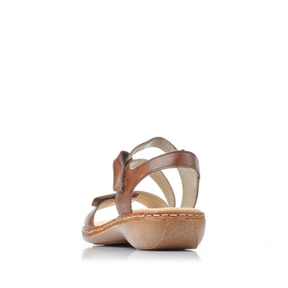 Rieker Women's Real Leather Sandals | 659C7 - Image 21