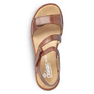 Rieker Women's Real Leather Sandals | 659C7 - Image 22
