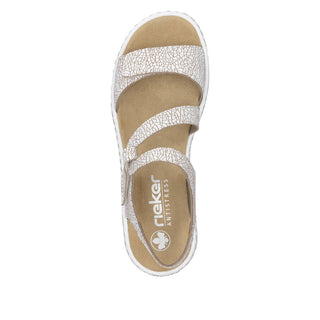 Rieker Women's Real Leather Sandals | 659C7 - Image 29