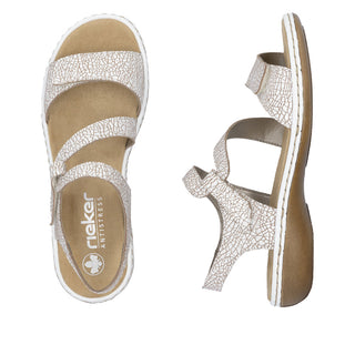 Rieker Women's Real Leather Sandals | 659C7 - Image 34