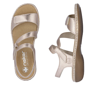 Rieker Women's Real Leather Sandals | 659C7 - Image 45