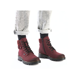 Rieker Comfort Women's TEX Waterproof Mid-height Boots | 73225 - Image 10