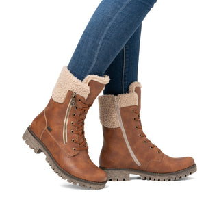 Rieker Comfort Women's TEX Waterproof Mid-height Boots | 78522 - Image 10