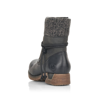 Rieker Comfort Women's TEX Waterproof Mid-height Boots | 79688 - Image 3