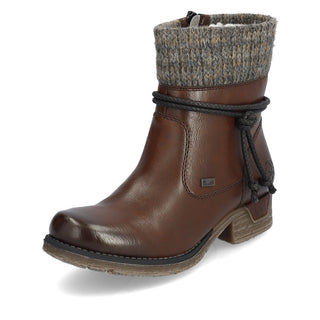 Rieker Comfort Women's TEX Waterproof Mid-height Boots | 79688 - Image 8