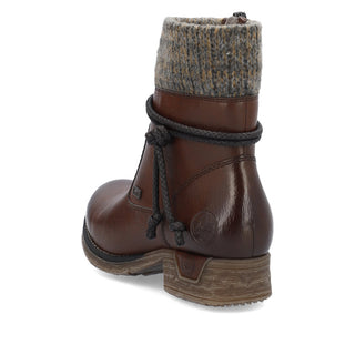 Rieker Comfort Women's TEX Waterproof Mid-height Boots | 79688 - Image 10