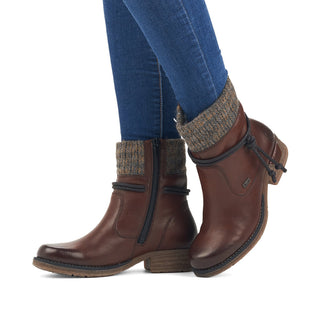 Rieker Comfort Women's TEX Waterproof Mid-height Boots | 79688 - Image 17